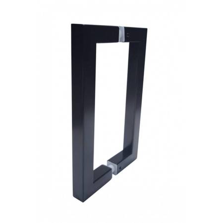 Black  20 cm Loft Handle for Glass Door 